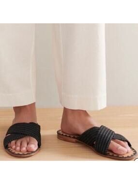 Jenni Kayne Raffia Woven summer sandals